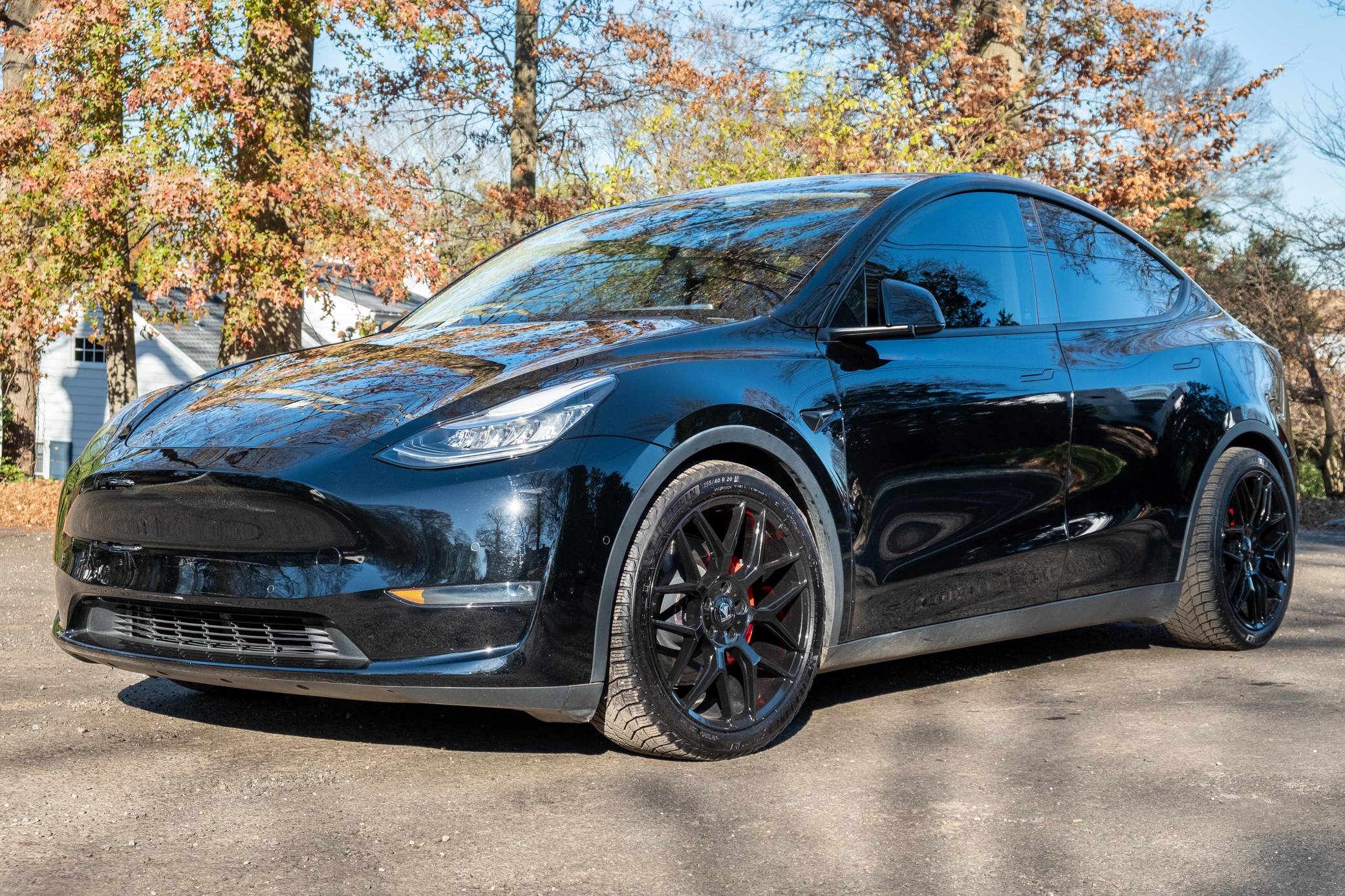 2020 tesla model y shop black