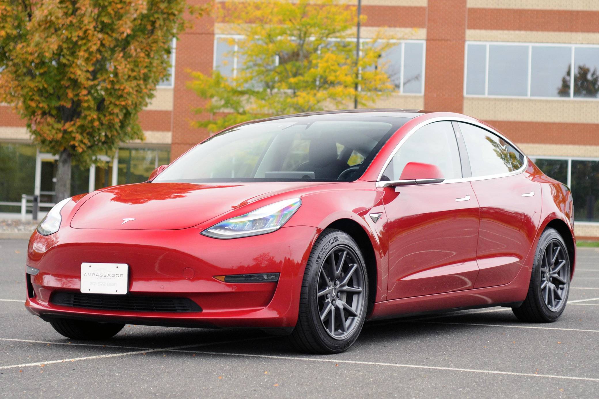 2018 tesla model 3 long range awd sedan