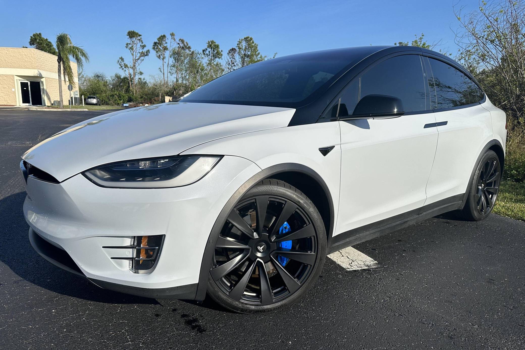 Tesla model clearance x exterior