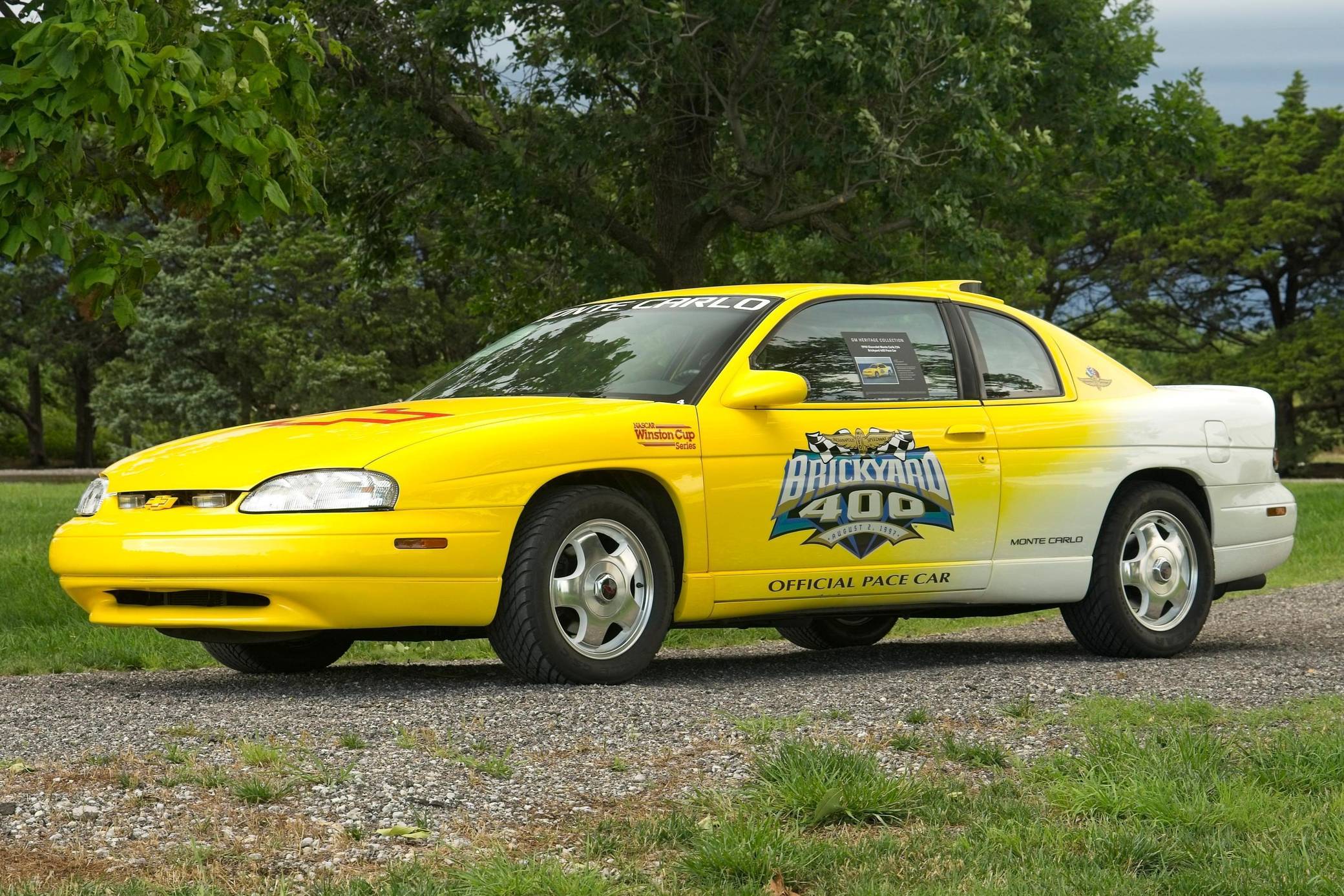 1998 Chevrolet Monte Carlo Z34 Brickyard 400 Pace Car VIN