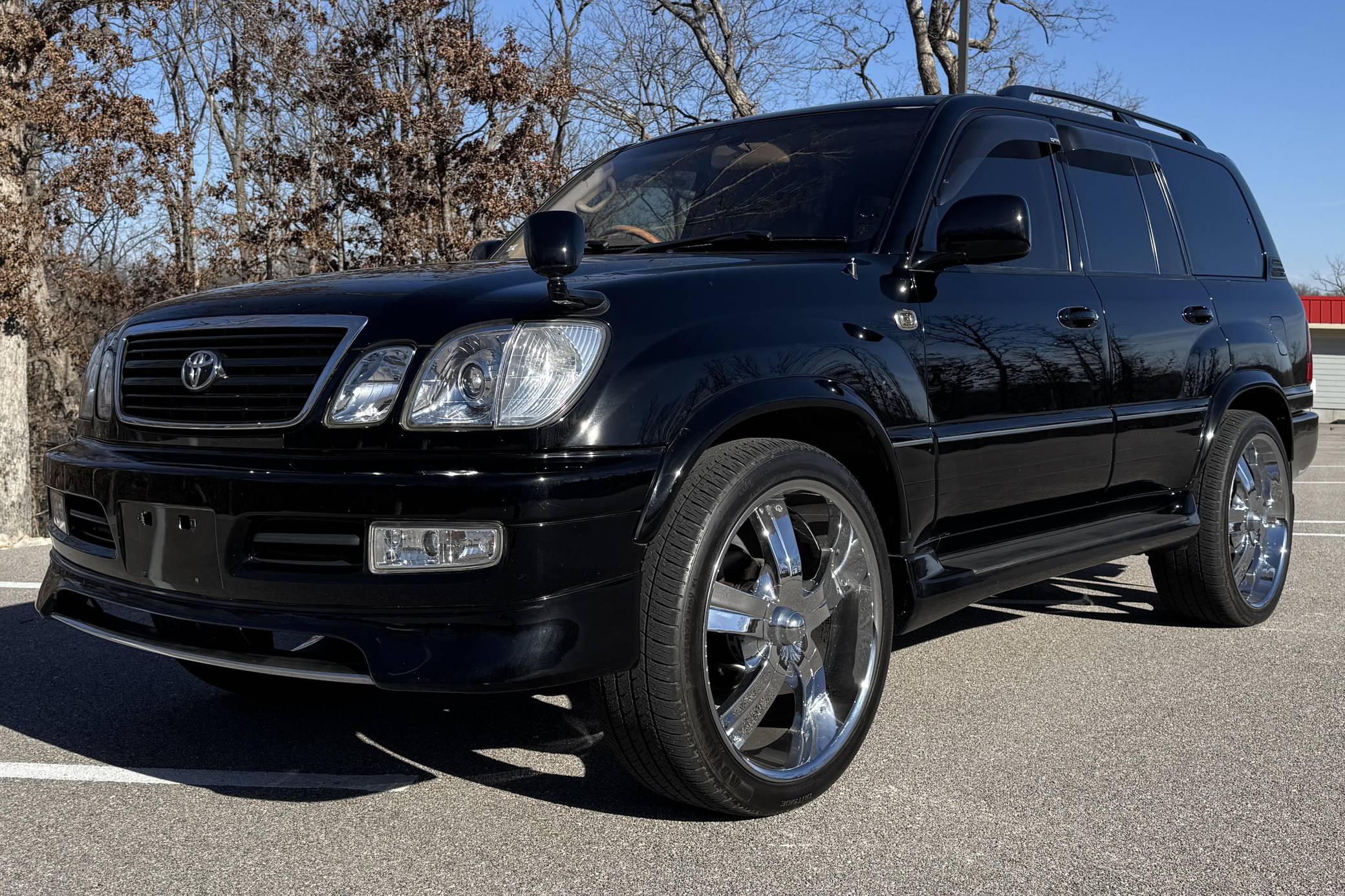 CYGNUS Black シグナス　Camping Club 1999 Toyota Land Cruiser Cygnus VIN: UZJ1000060635 for Sale - Cars