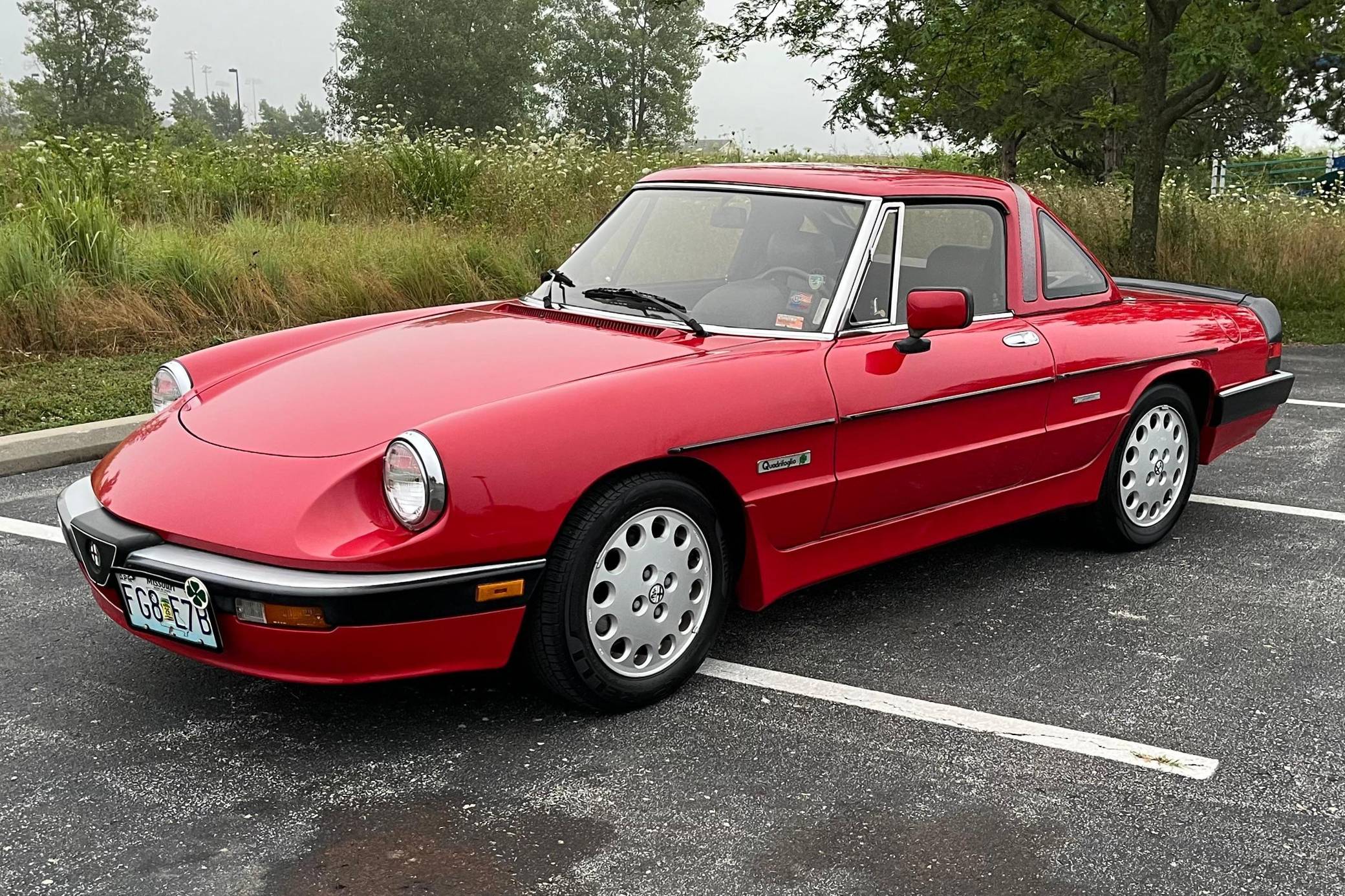 1986 Alfa Romeo Spider Quadrifoglio VIN: ZARBA5412G1040824 for