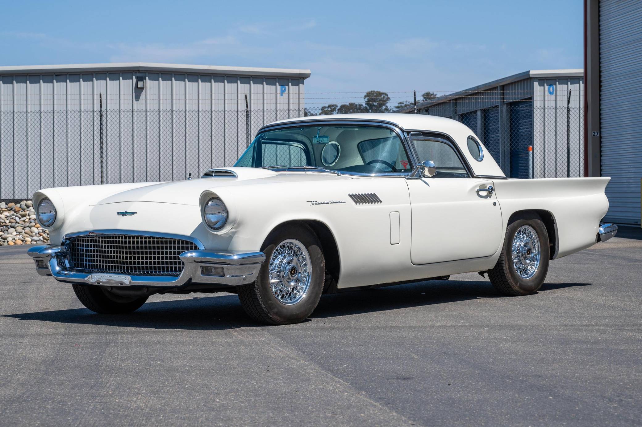 ●T-Bird 1957 Ford Thunderbird VIN: E7FH249190 for Sale - Cars & Bids