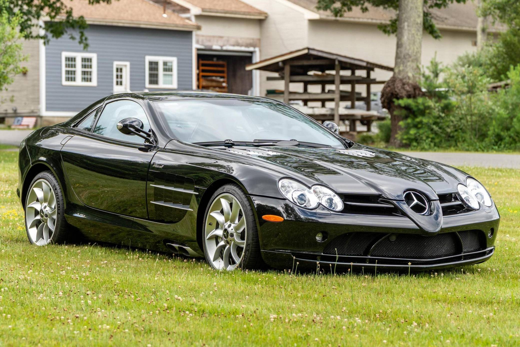 自動車 Mercedes-Benz SLR McLaren Mercedes SLR McLaren Goes Full Speed Racer At SEMA