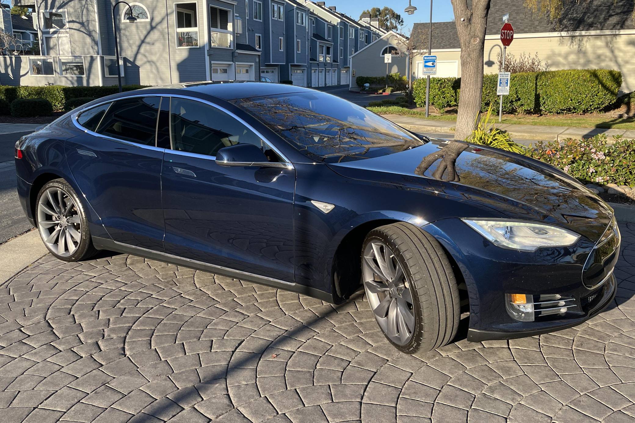 2012 tesla model s deals p85 for sale