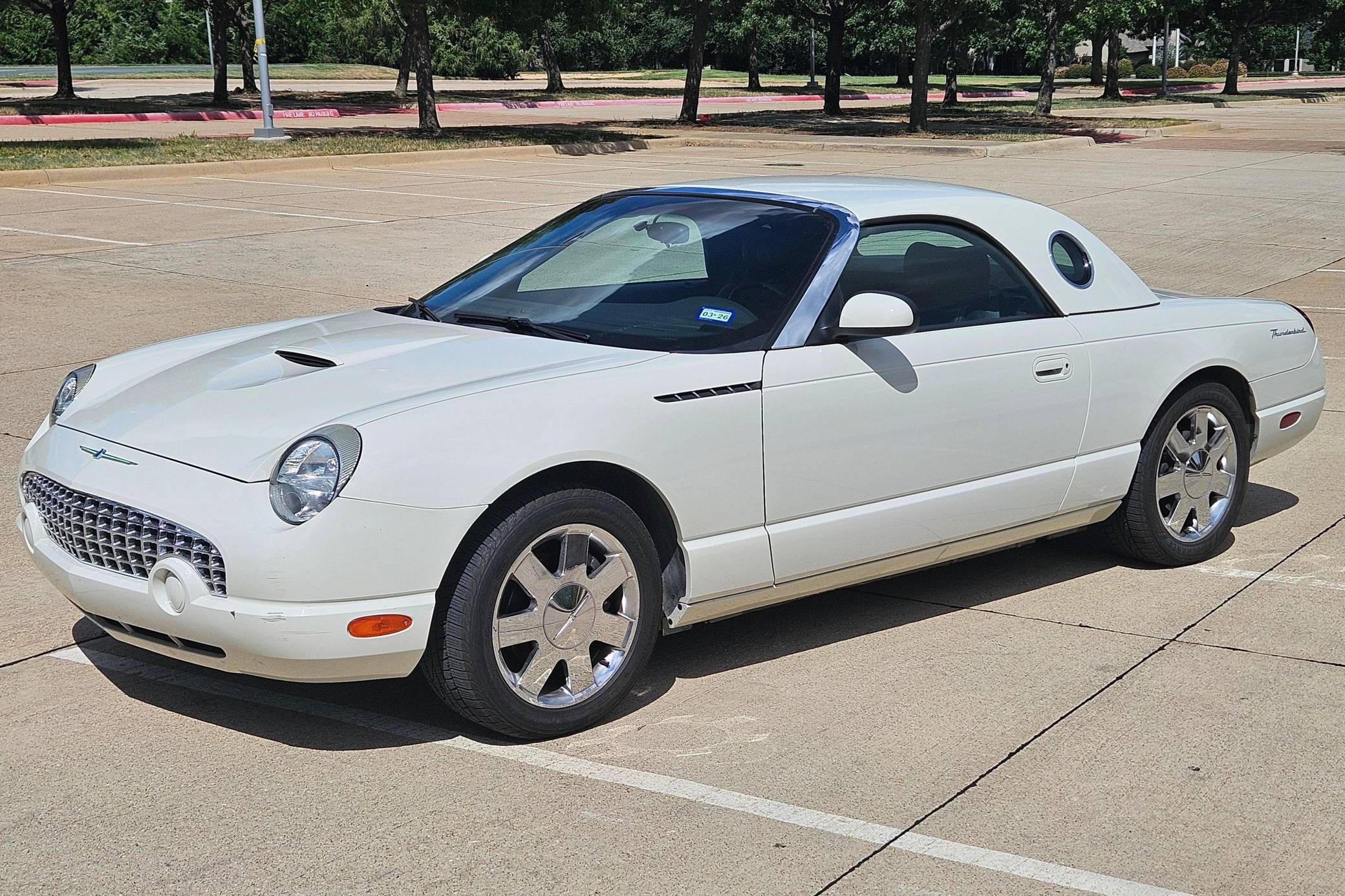 2002 Ford Thunderbird VIN: 1FAHP60A02Y107263 for Sale - Cars