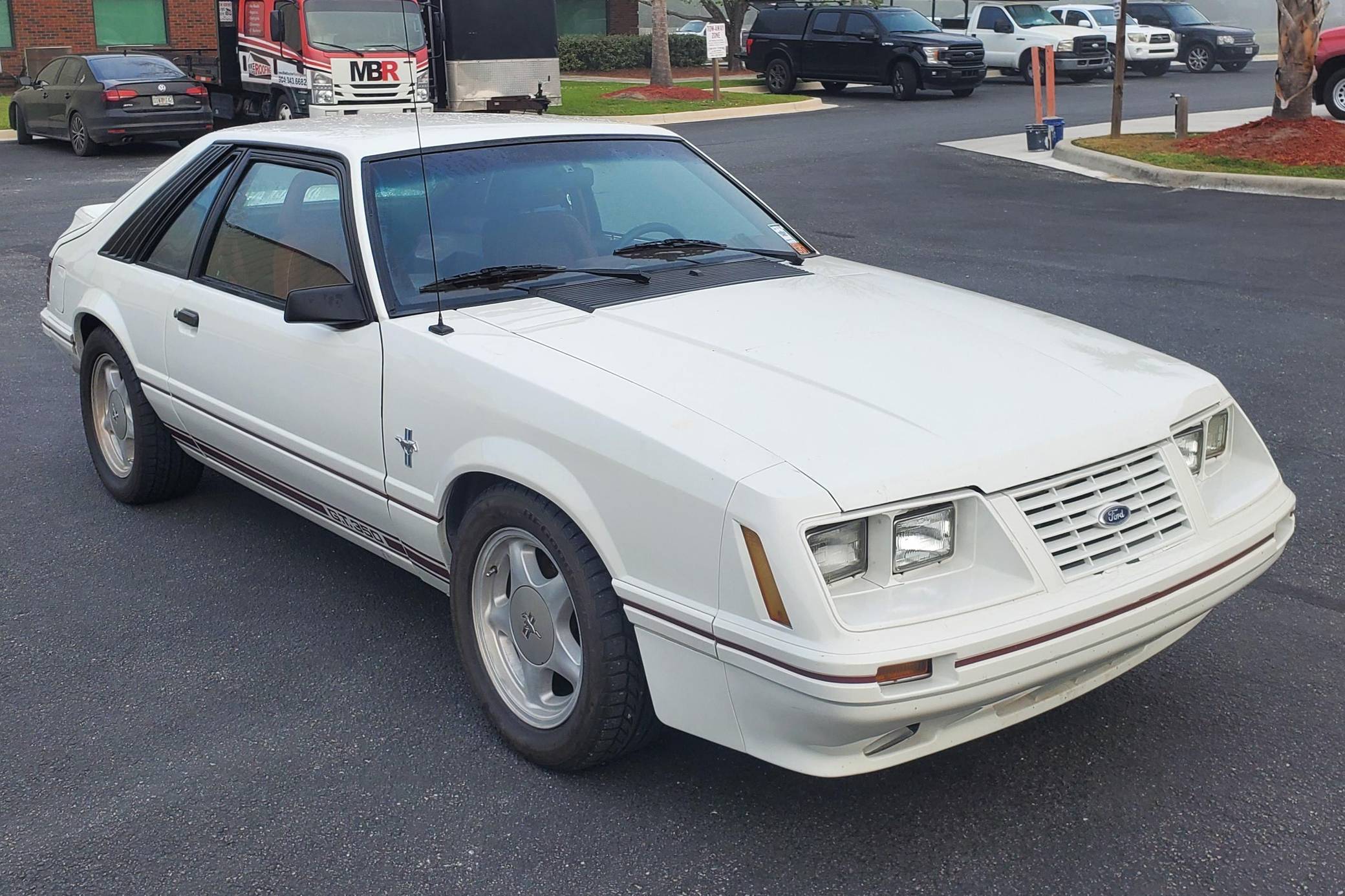1984 Ford Mustang GT Coupe 20th Anniversary Edition VIN
