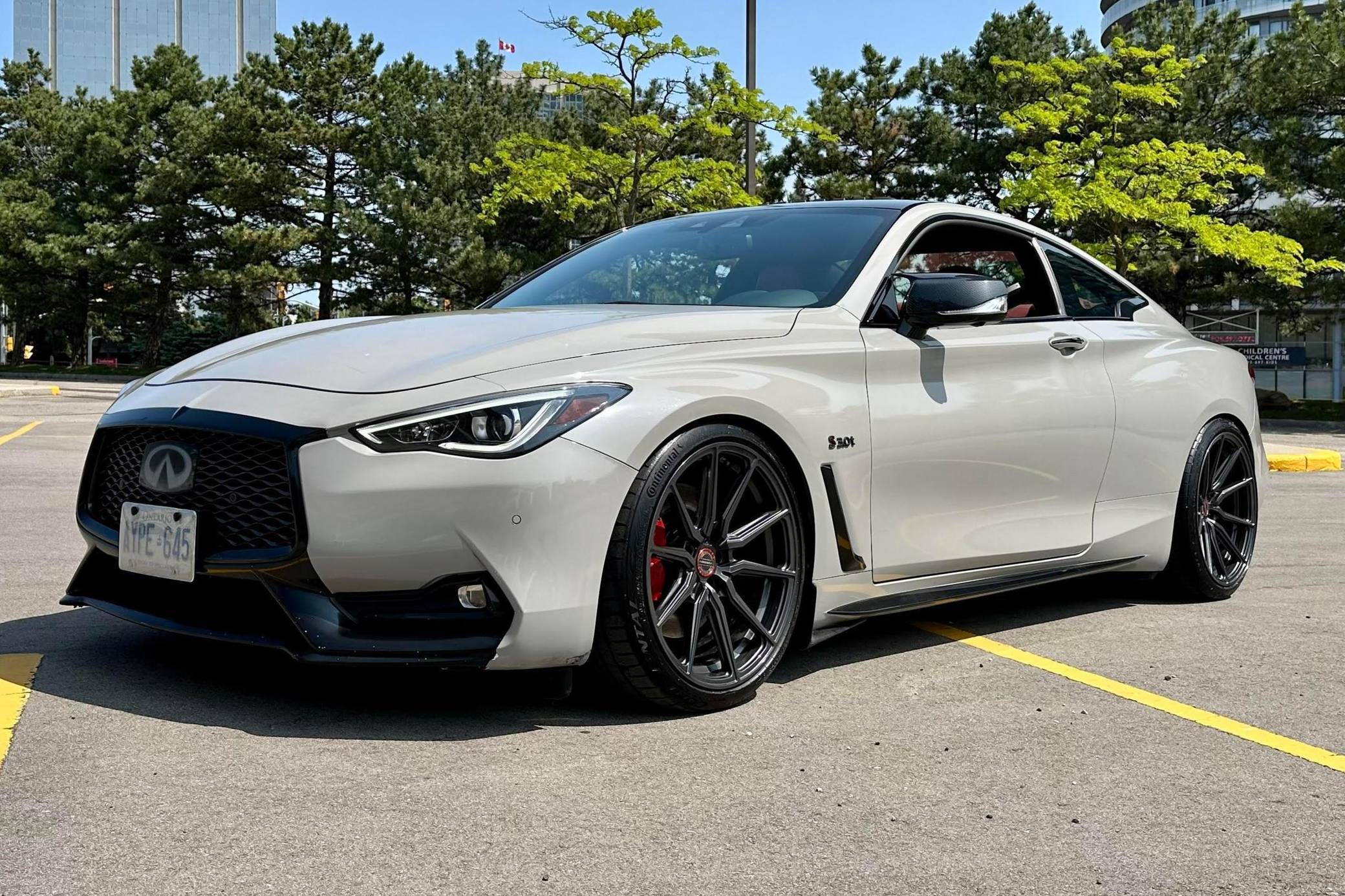 2017 Infiniti Q60 Red Sport 400 Coupe VIN: JN1FV7EL8HM702243 for Sale ...