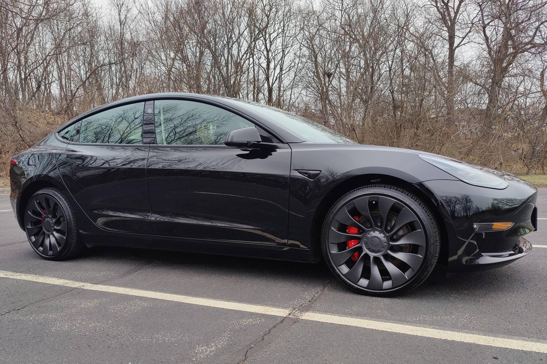 Tesla 3 performance deals black