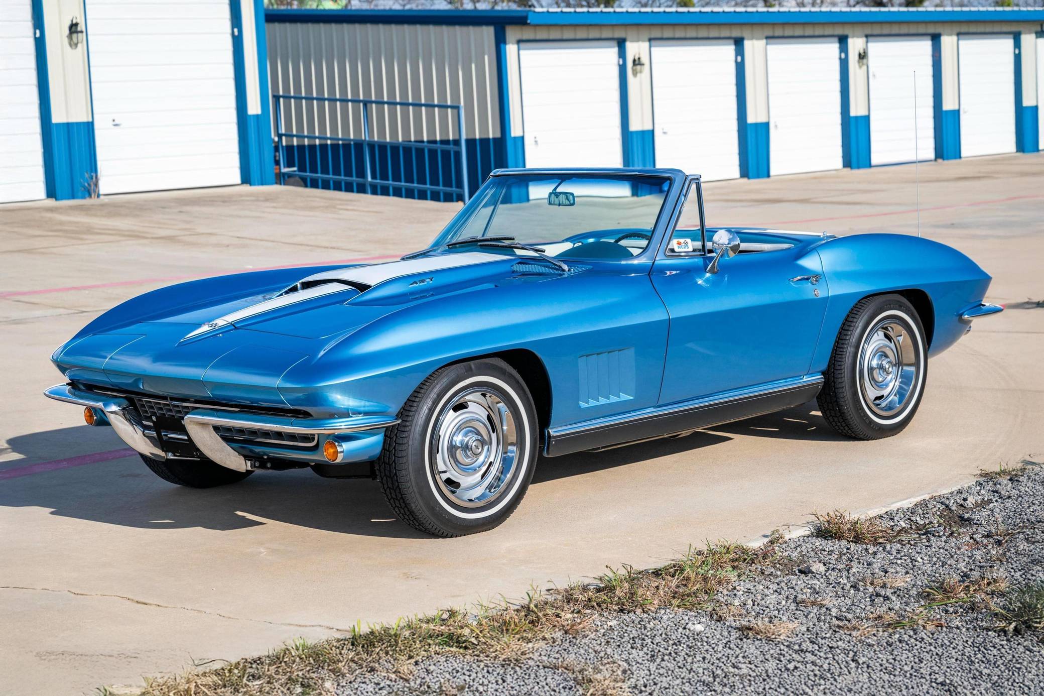 アガイアブルー 1967 Chevrolet Corvette Convertible VIN: AZ386029 for Sale - Cars