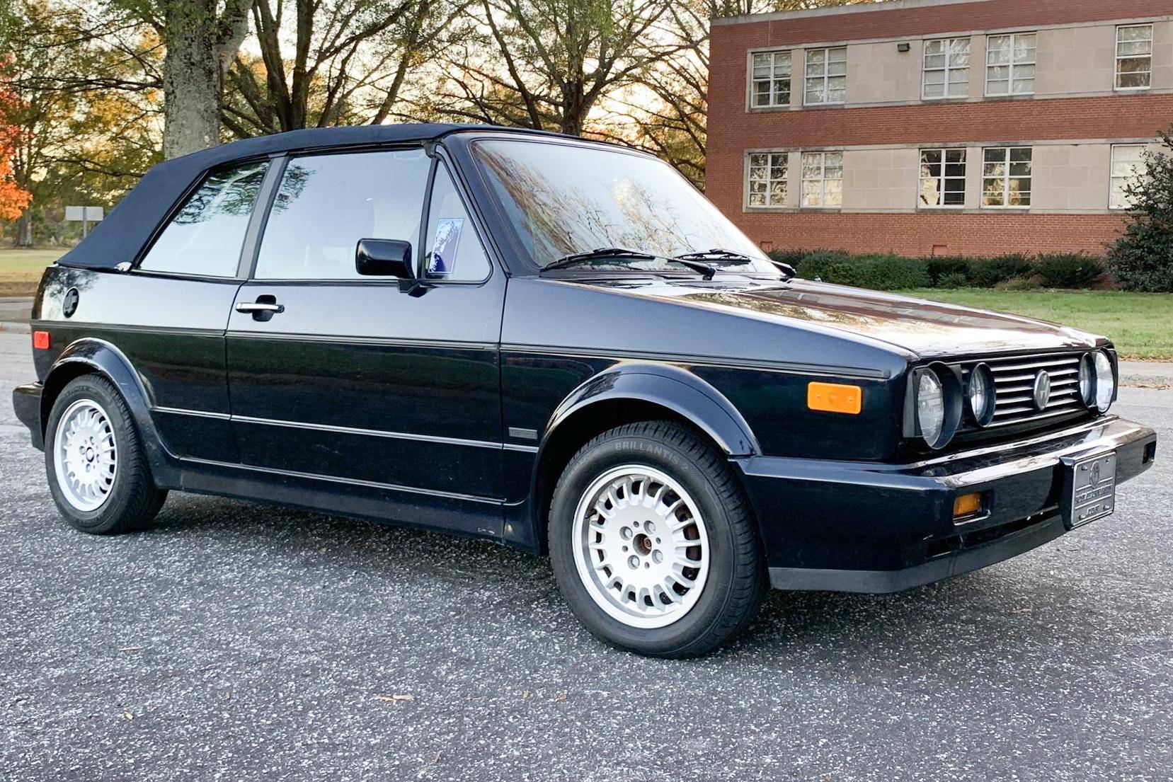 1991 Volkswagen Cabriolet Etienne Aigner Edition auction Cars Bids