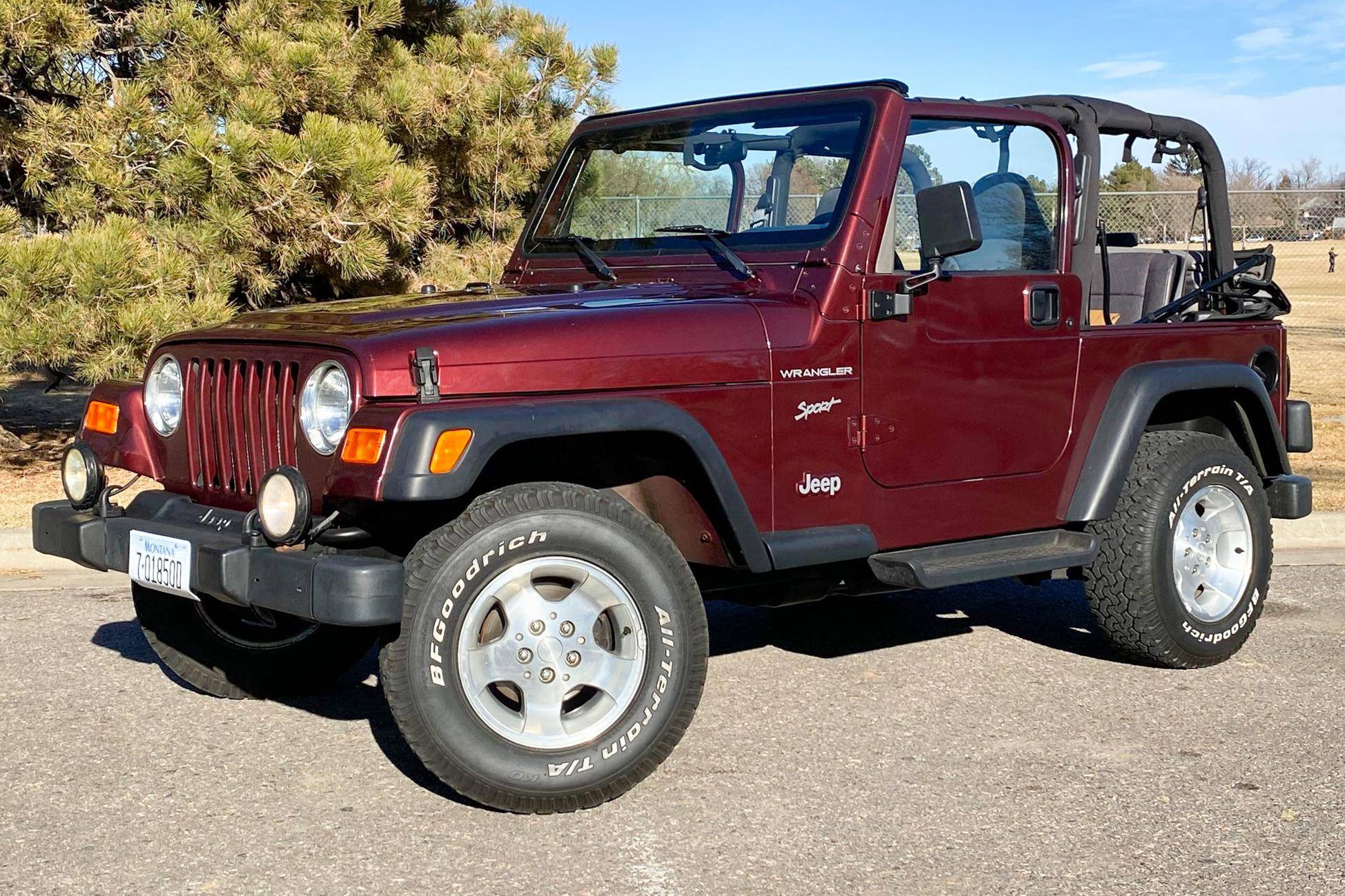 2002 jeep sales wrangler sport