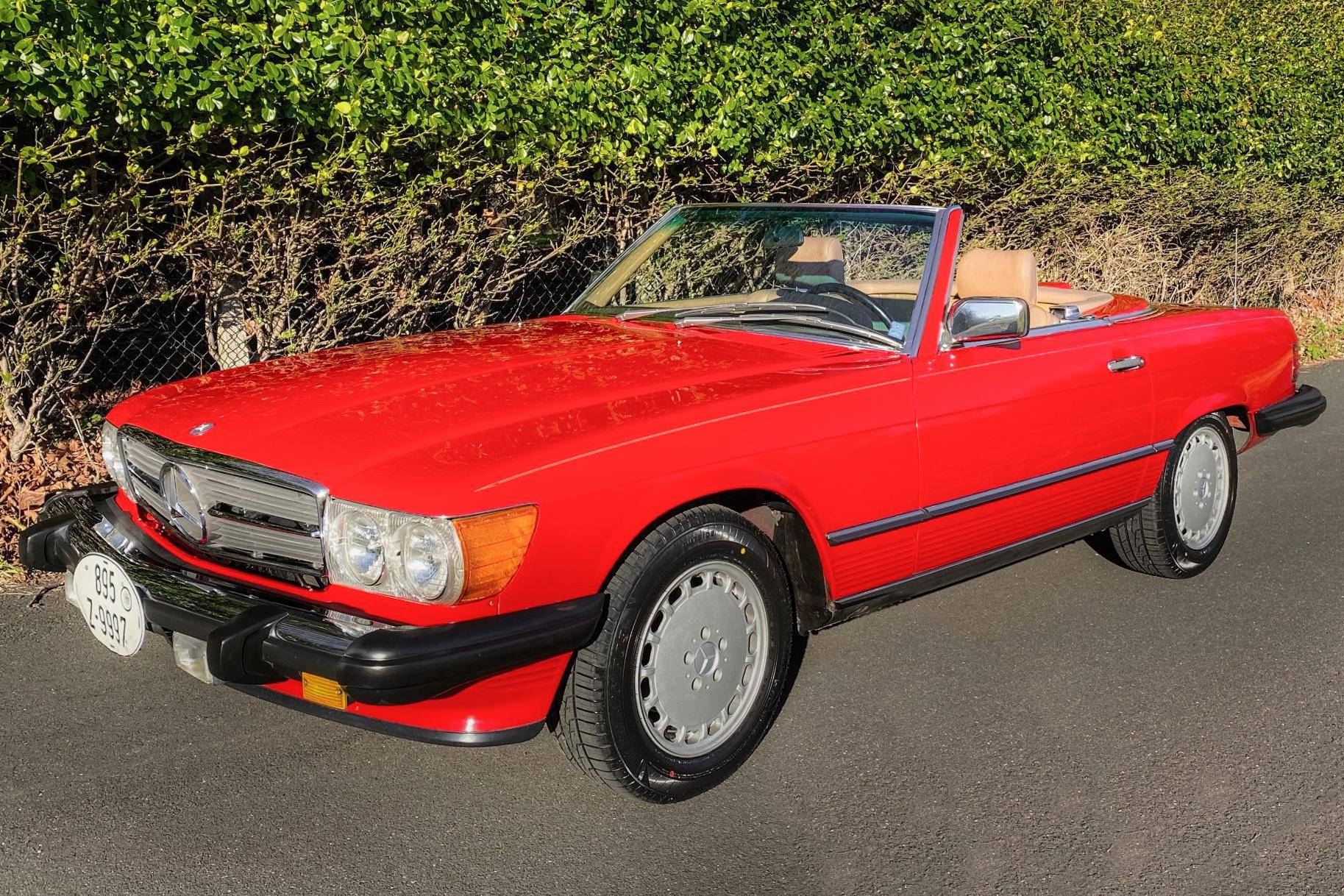 1986 Mercedes Benz 560sl Auction Cars Bids