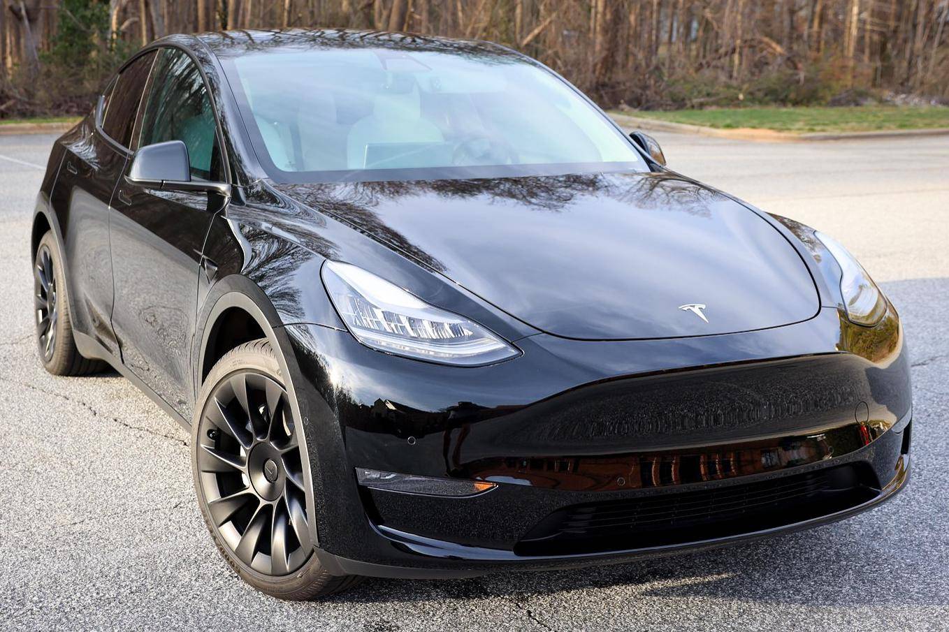 2020 tesla model y shop black