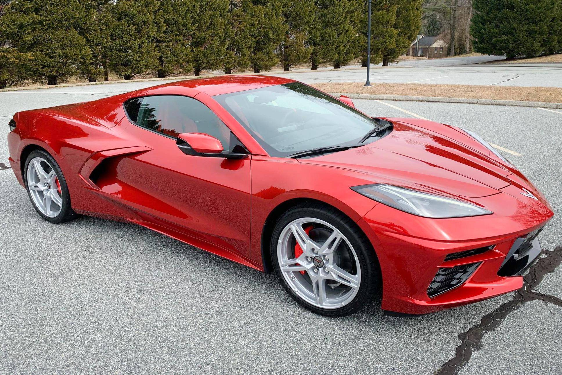 Ledig Uhøfligt genopfyldning 2021 Chevrolet Corvette Stingray Coupe auction - Cars & Bids