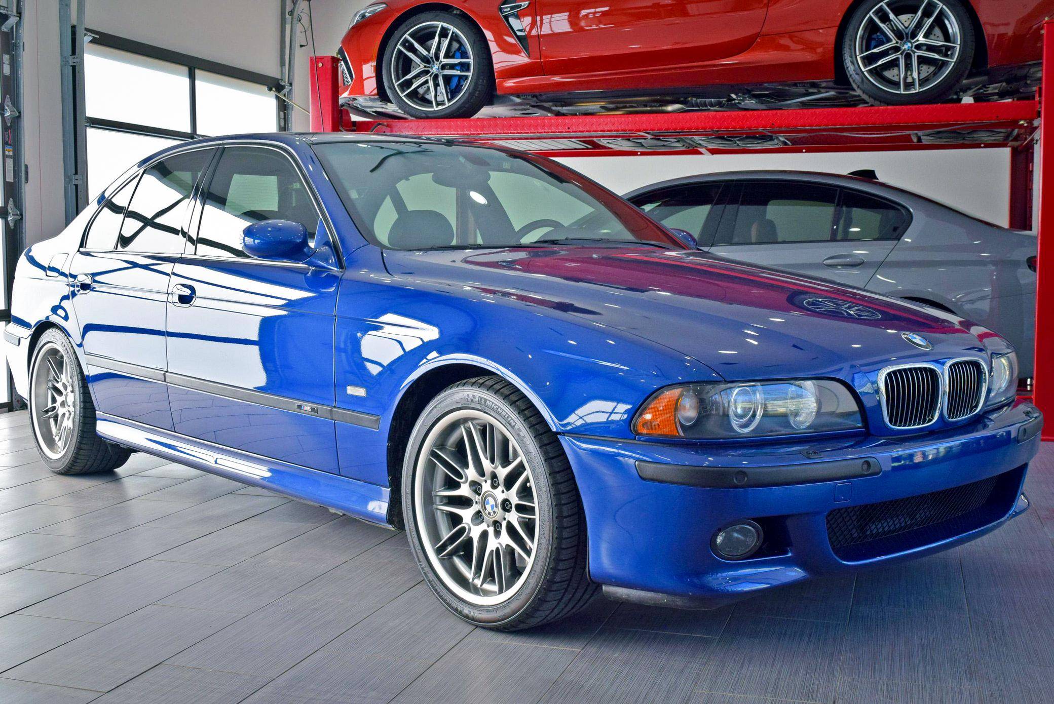 Le Mans Blue 2000 BMW M5 for sale on BaT Auctions - sold for