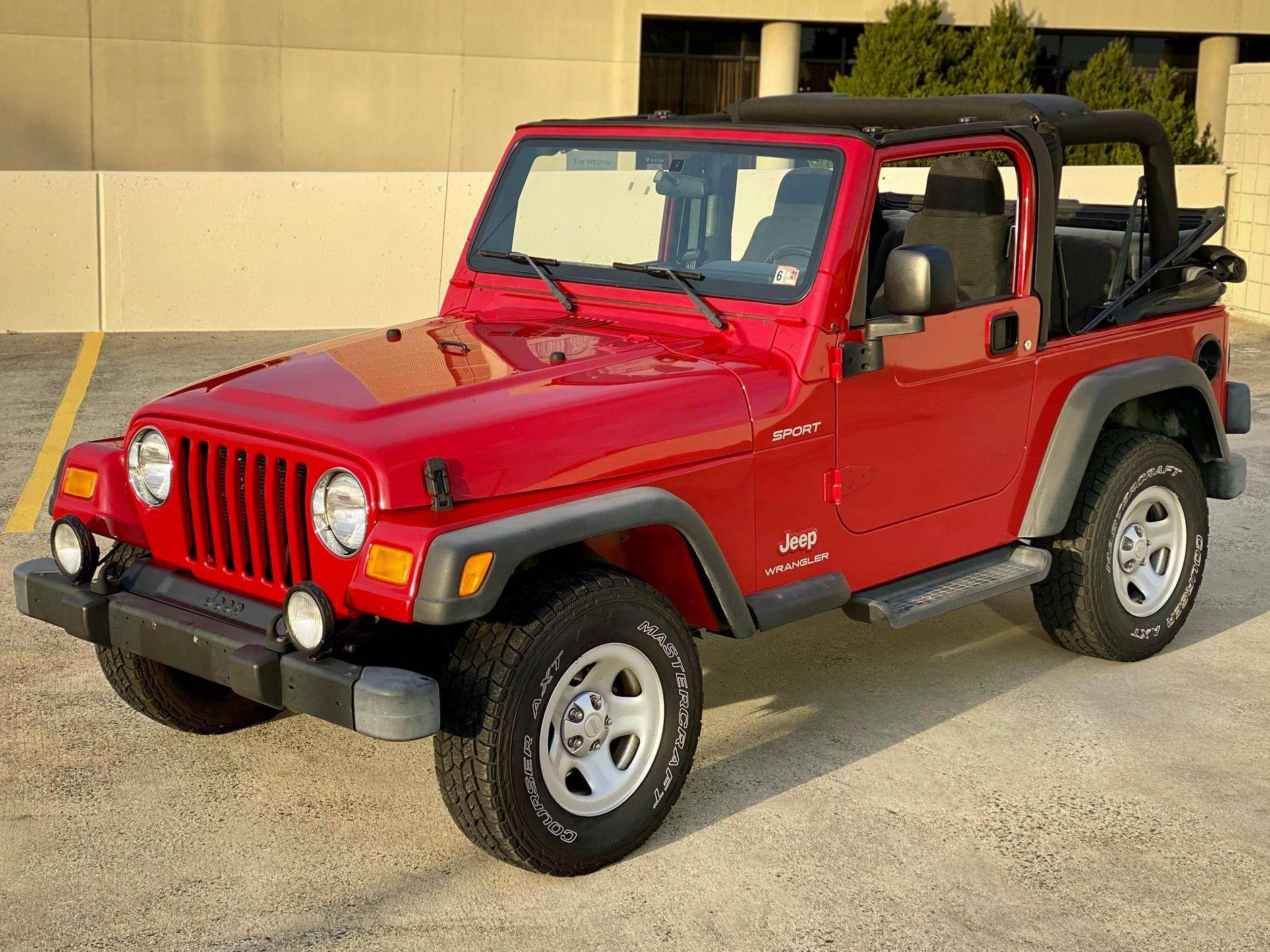 2003 wrangler sales