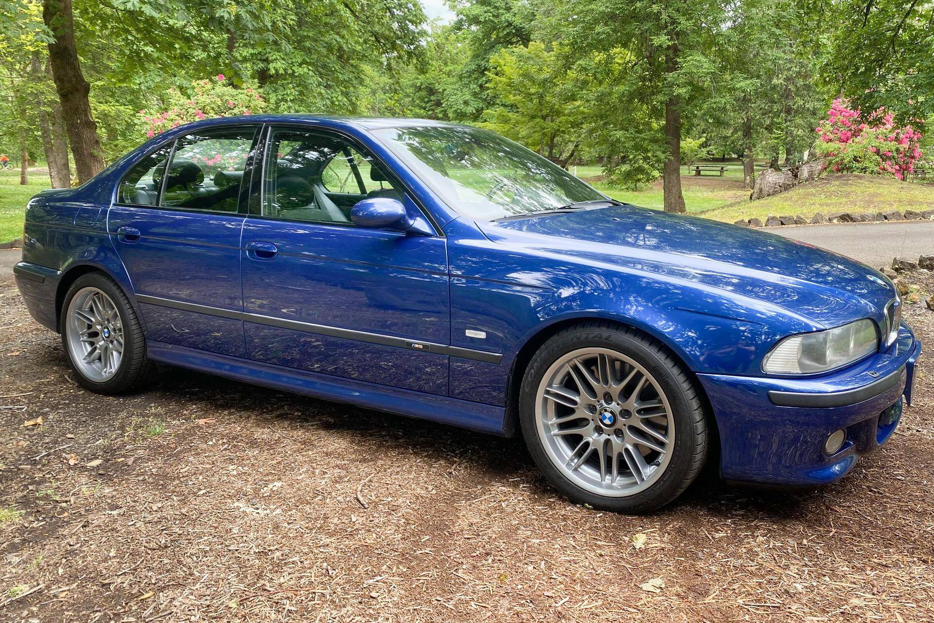 Modèle Réduit BMW M5 Blue 2000 Solido - Échelle 1/43, Métal - Pour Collectionneurs