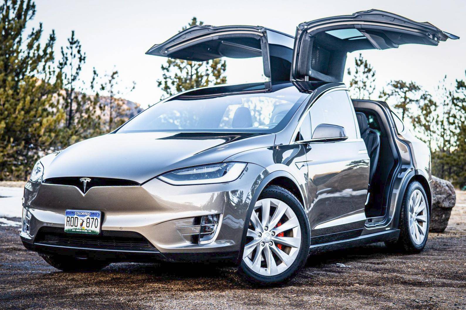 Tesla x deals p90d range