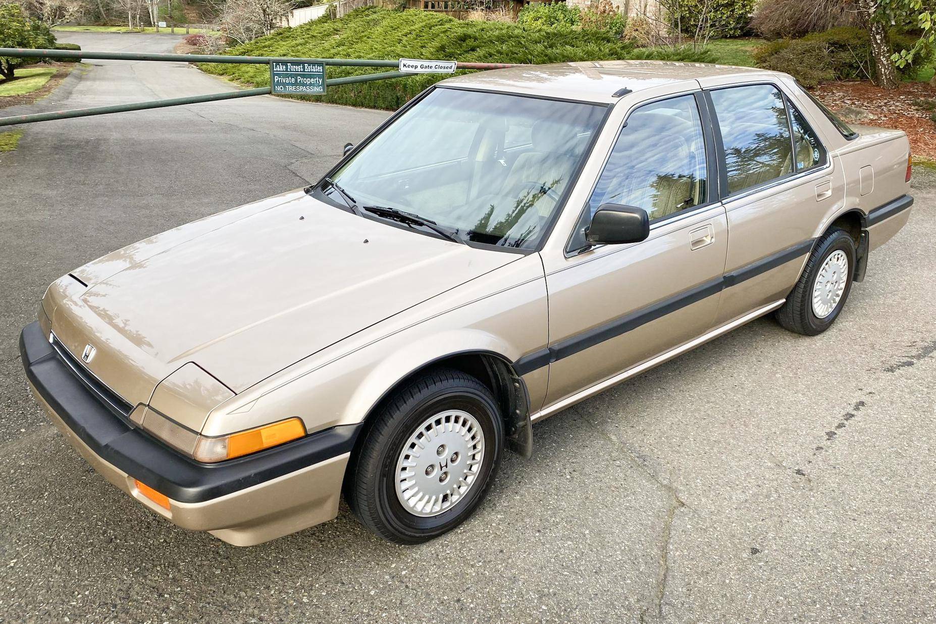 1987 Honda Accord Lx Sedan Auction Cars Bids 1987 Honda Accord Lx Sedan Auction Cars Bids