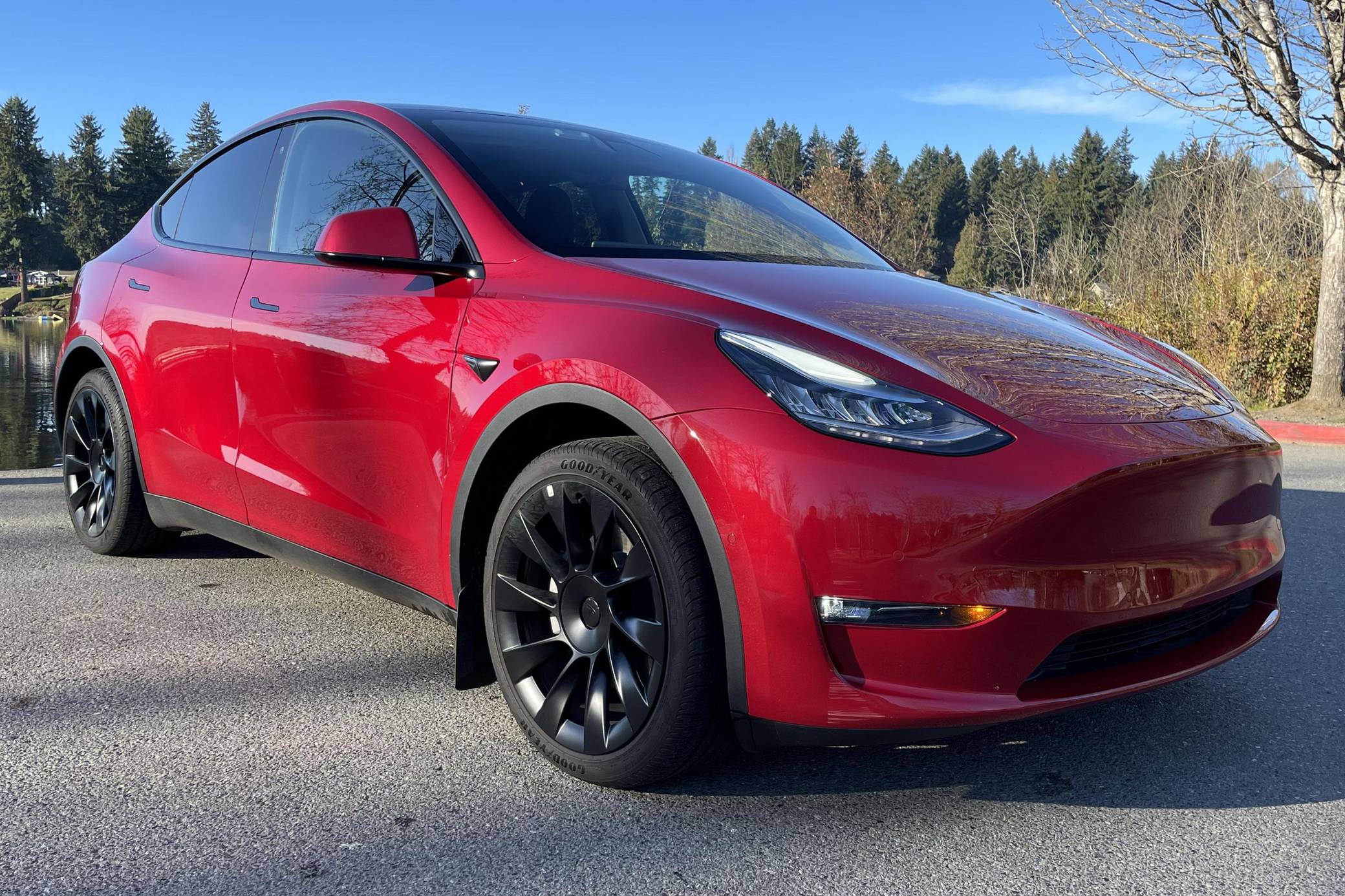 2020 tesla model y long deals range