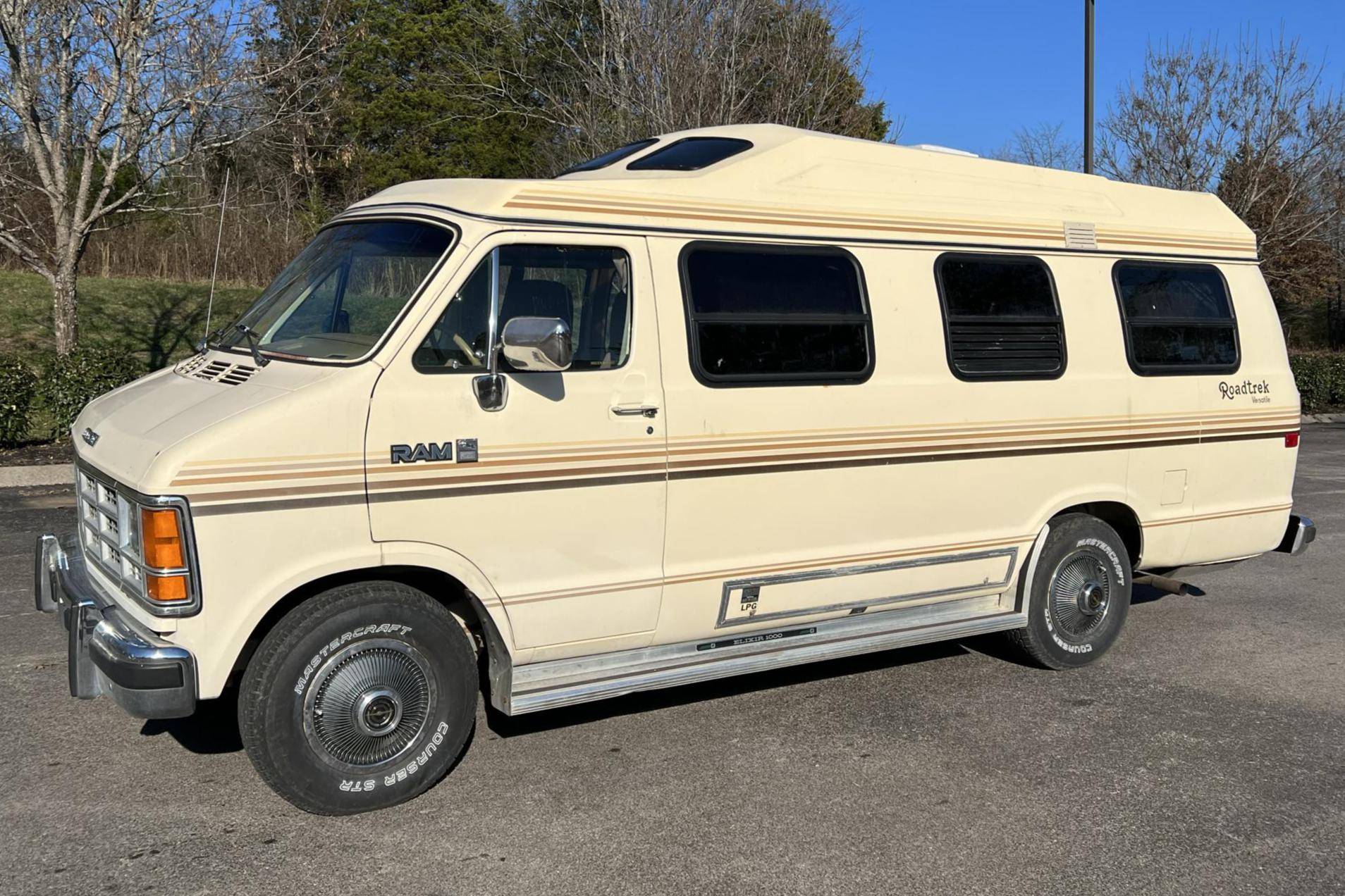 Dodge ram high top hot sale van