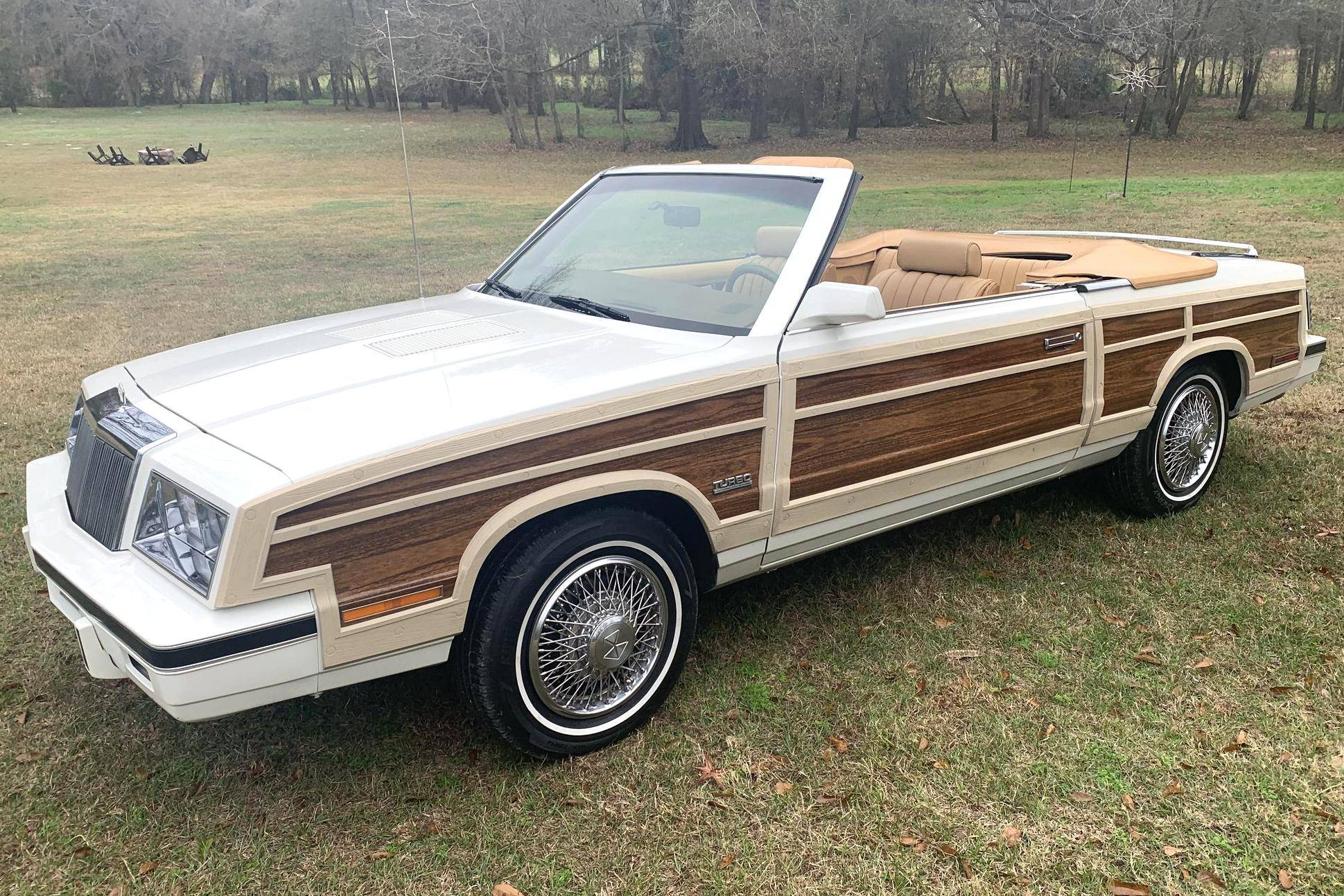 1985 Chrysler LeBaron Town & Country Mark Cross Convertible