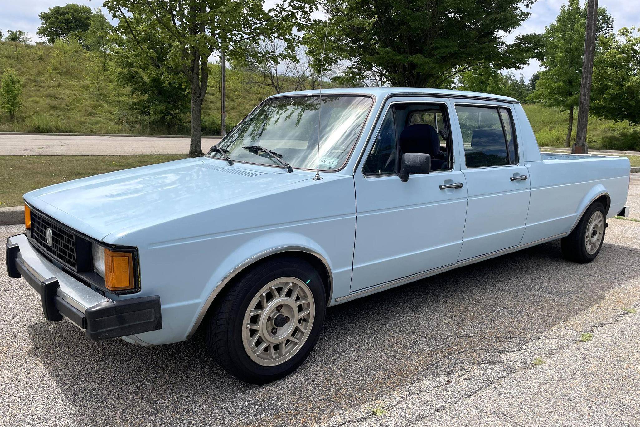 1981 Volkswagen Rabbit LS Diesel 4-Door Pickup Conversion for Sale 