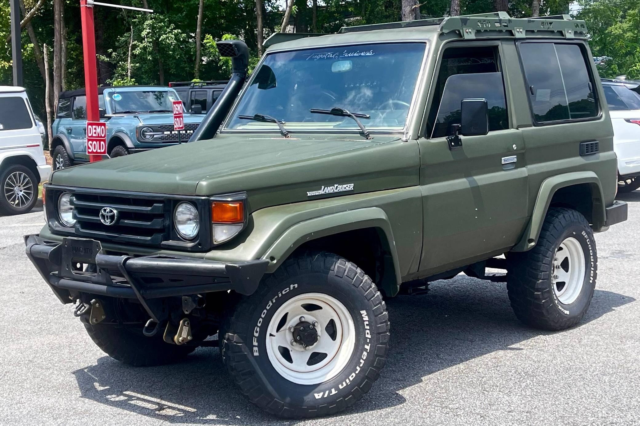 1988 Toyota Land Cruiser FJ70 4x4 for Sale - Cars & Bids