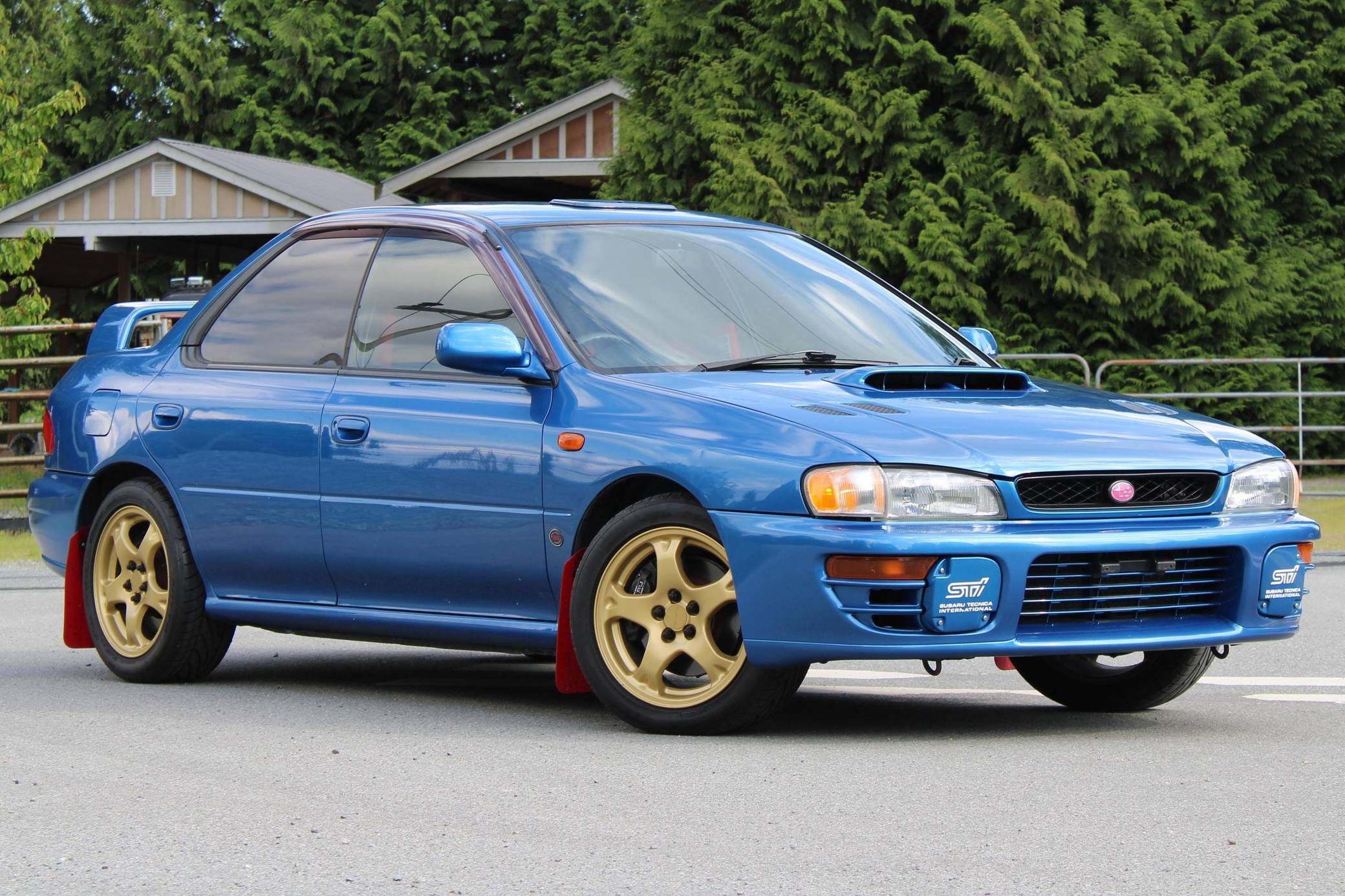 1998 Subaru Impreza WRX Type RA STI Version IV V-Limited VIN