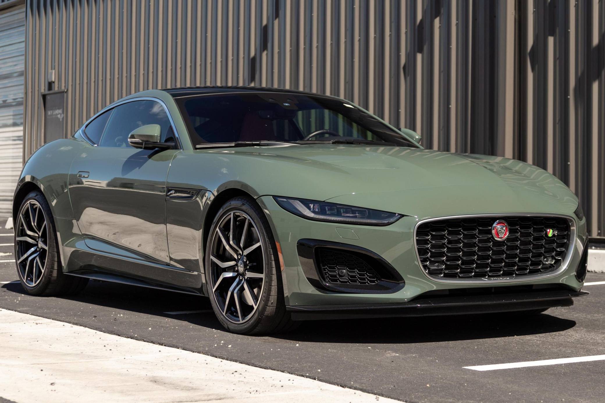 【Green】トラファルガー　リミテッドエディション 2021 Jaguar F-Type R Coupe Heritage 60 Edition VIN