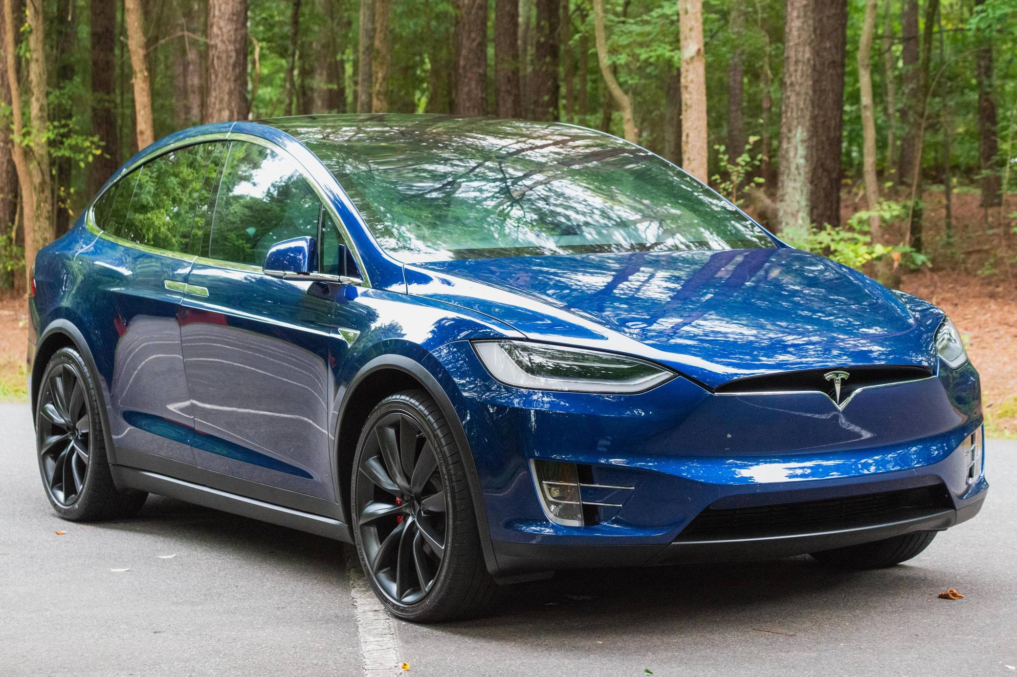 2017 tesla model x 2024 p90d range