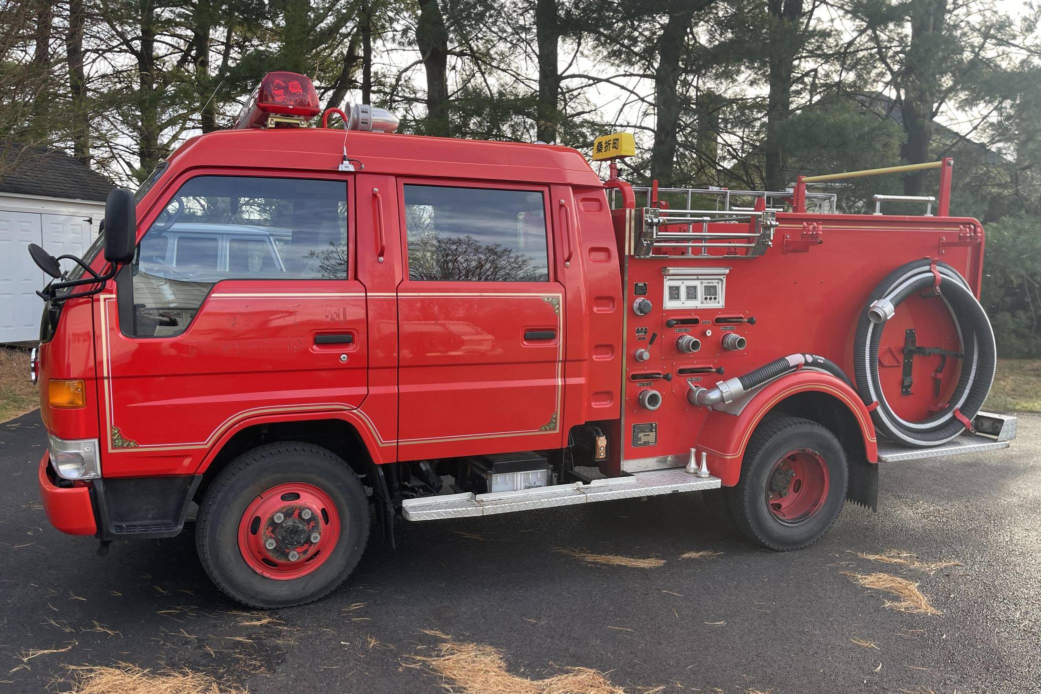 1996 Toyota Dyna 200 4x4 Fire Truck