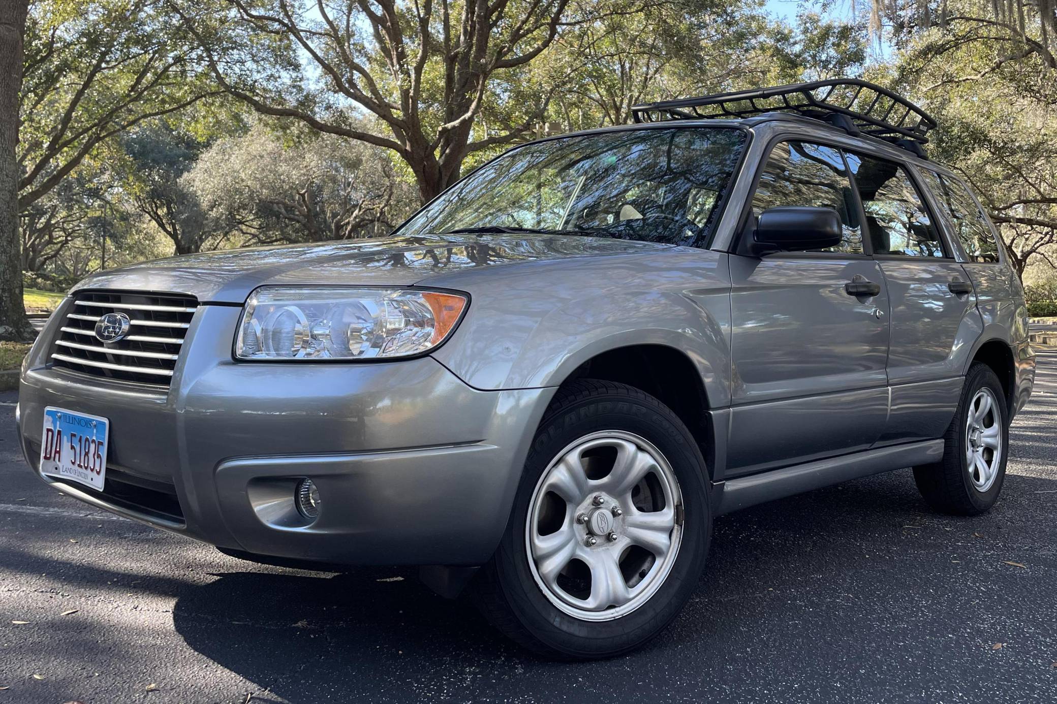 2007 subaru deals forester roof rack