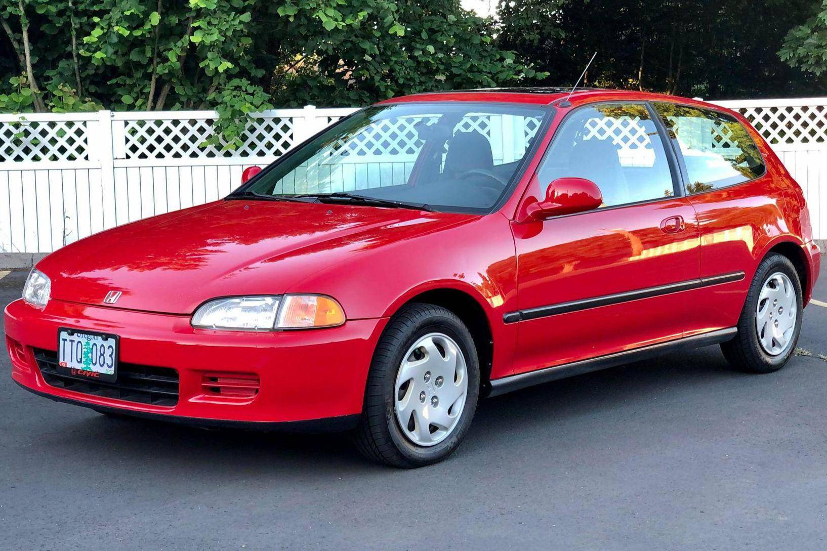 redde skat Forbedring 1994 Honda Civic Si Hatchback auction - Cars & Bids