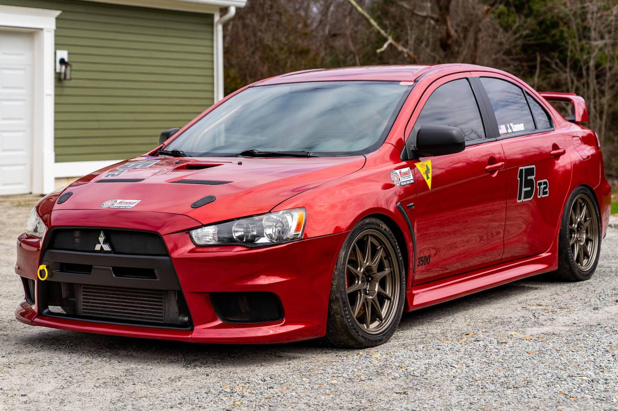 2008 Mitsubishi Lancer Evolution X GSR VIN: JA3AW86V88U045100 for
