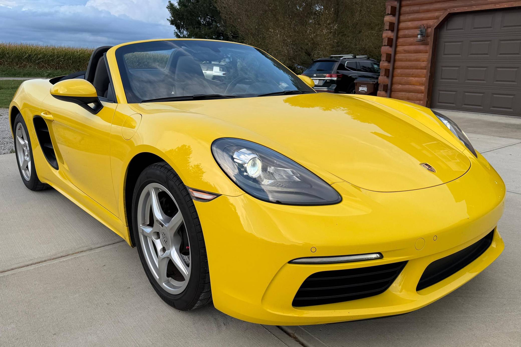 This Racing Yellow 2017 Porsche 718 Boxster Is A Mid-Engine Bargain Begging To Be Driven