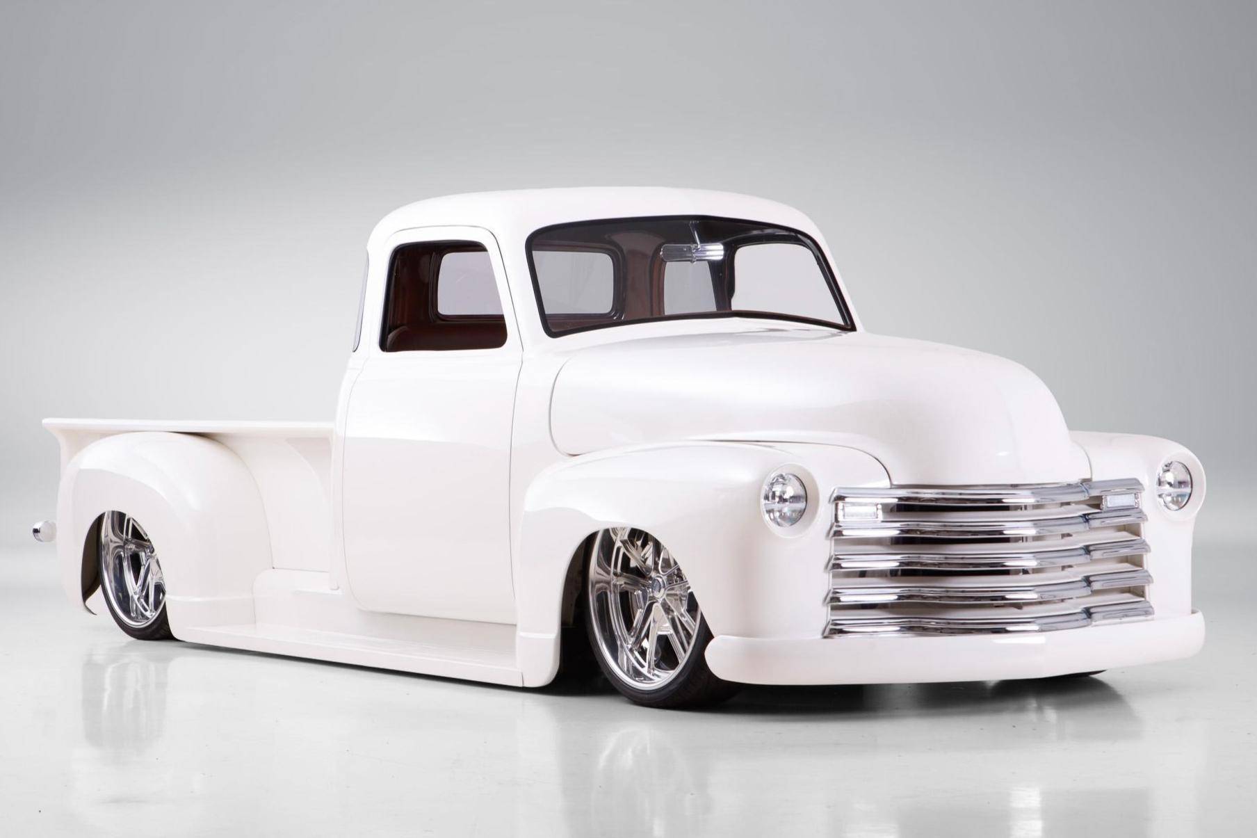 This 1948 Chevy 3100 Hides an LS3 With Eight-Stack Induction on a Roadster Shop Chassis