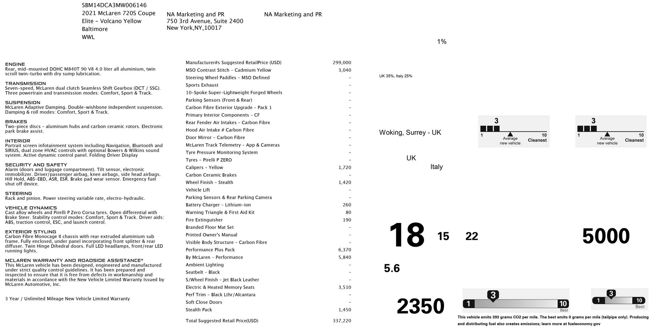 2021 McLaren 720S photo 115