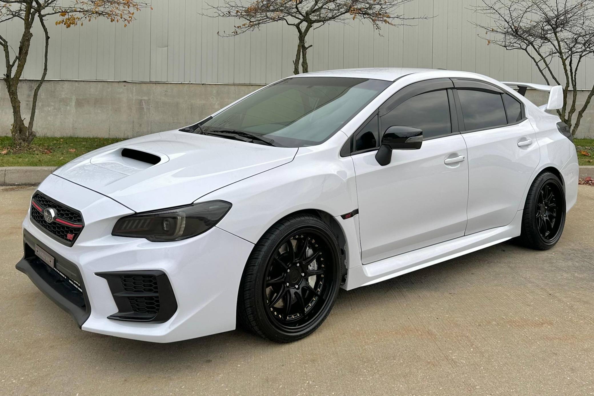 2020 Subaru WRX STI Series.White