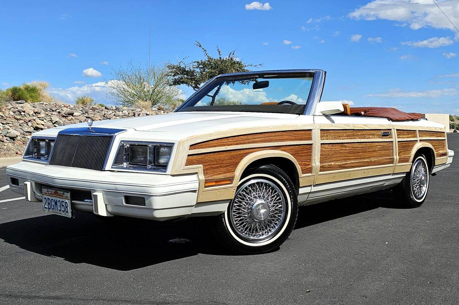 1983 Chrysler LeBaron Town & Country Mark Cross Convertible