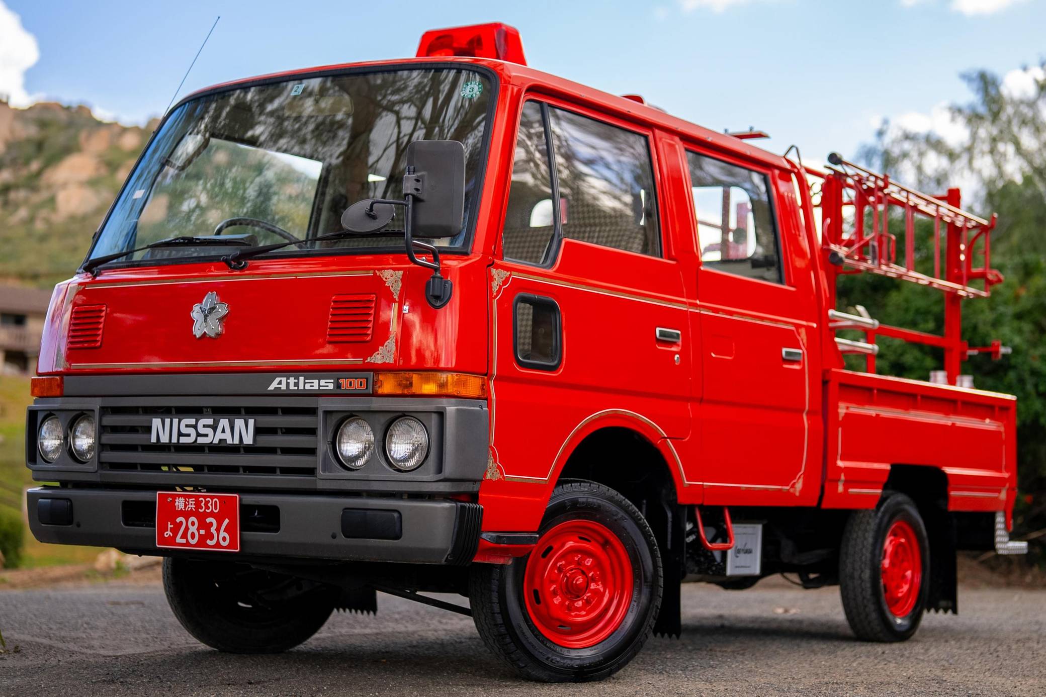 1984 Nissan Atlas Fire Truck