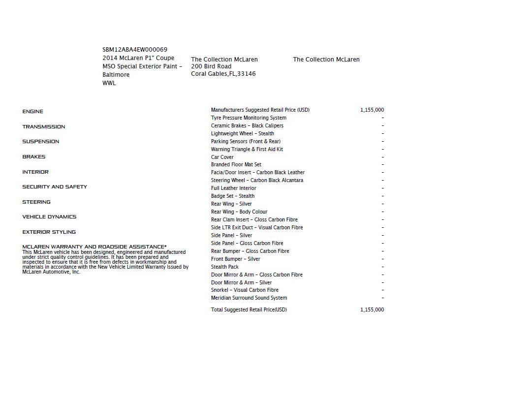 2014 McLaren P1 photo 425