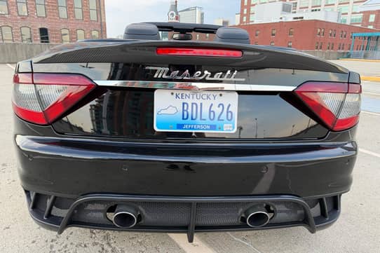 2013 Maserati GranTurismo MC Convertible VIN: ZAM45VMA8D0071676