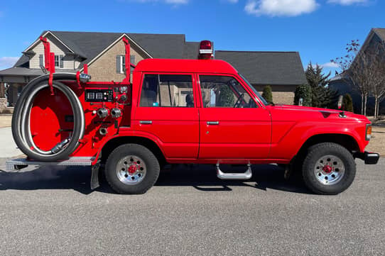 1983 Toyota Land Cruiser Fire Truck VIN: FJ61000522 for Sale - Cars & Bids