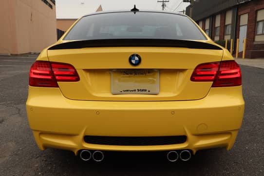 6k-Mile 2013 BMW E92 M3 Competition Speed Yellow 6-Speed