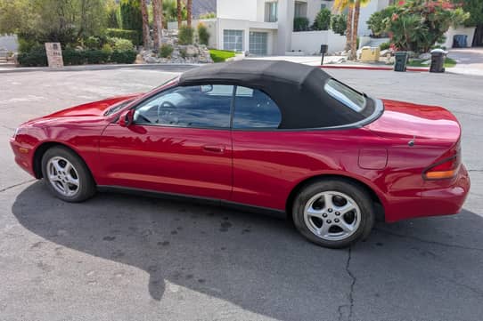 Toyota Celica ST162  Japanese Import  Plastic Window Only, Produced In Haartz Stayfast Canvas And Comes With Factory Style Retainers