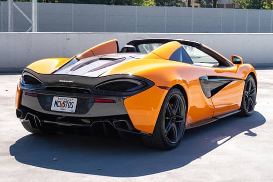 2018 McLaren 570S Spider VIN: SBM13FAA8JW005572 for Sale - Cars & Bids