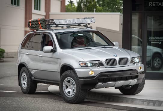 Lifted BMW X5 E53, interior