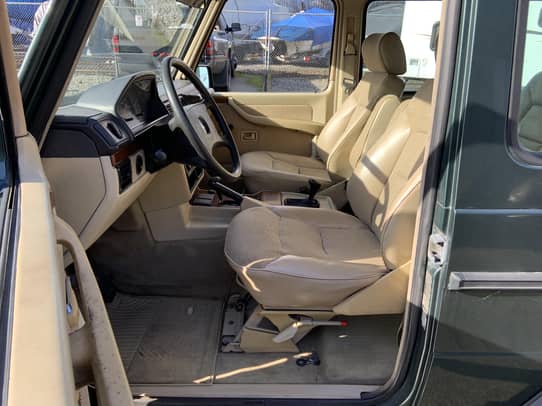 Mercedes G Wagon Cream Interior